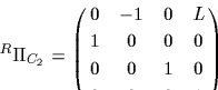 \begin{displaymath}
\left( {\matrix{{v_1}\cr
{v_2}\cr
{\dot \psi }\cr
}} \ri...
...\dot \theta _{1_r}}\cr
{\dot \theta _{1_Z}}\cr
}} \right)
\end{displaymath}